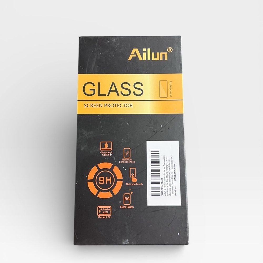Ailun Tempered 3 Pack Glass Screen Protector - IPhone 14 ProMax 6.7
